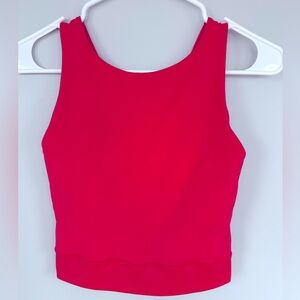 Hollister Gilly Hicks Go Recharge Sports Bra, red, size Medium